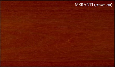 Meranti Crown Wood Veneer